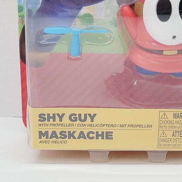 NEW Jakks Pacific 91438 World of Nintendo 4" Mario SHY GUY W/PROPELLER Figure - Picture 6 of 16